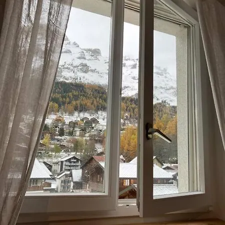 Best Views And Location In Leukerbad! Exterior photo